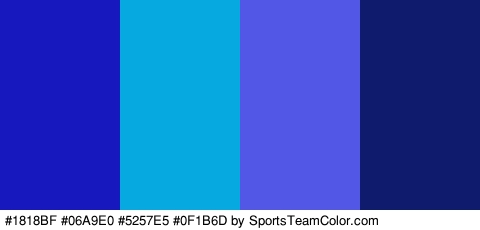 #1818BF #06A9E0 #5257E5 #0F1B6D Colors