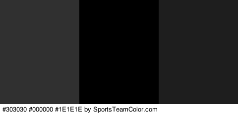 #303030 #000000 #1E1E1E Colors