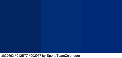 #032663 #012E77 #002977 Colors