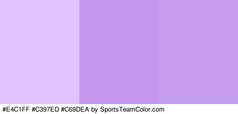 #E4C1FF #C397ED #C69DEA Colors