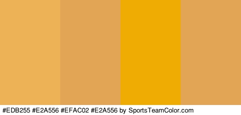 #EDB255 #E2A556 #EFAC02 #E2A556 Colors