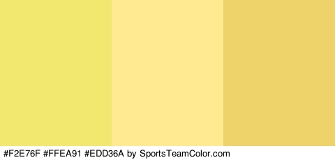 #F2E76F #FFEA91 #EDD36A Colors