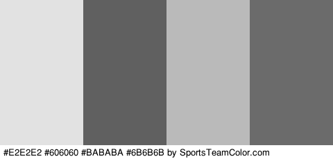 #E2E2E2 #606060 #BABABA #6B6B6B Colors