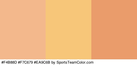 #F4B88D #F7C679 #EA9C6B Colors