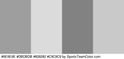 #9E9E9E #DBDBDB #828282 #C9C9C9 Colors