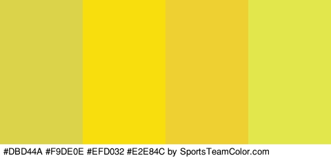 #DBD44A #F9DE0E #EFD032 #E2E84C Colors