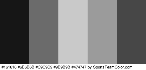 #161616 #6B6B6B #C9C9C9 #9B9B9B #474747 Colors