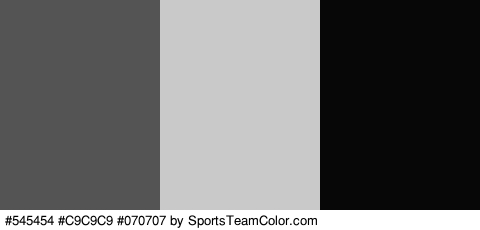 #545454 #C9C9C9 #070707 Colors