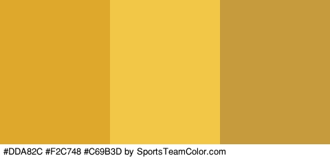 #DDA82C #F2C748 #C69B3D Colors