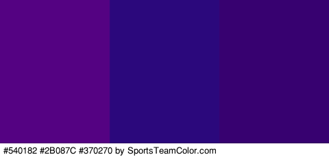 #540182 #2B087C #370270 Colors