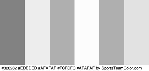 #828282 #EDEDED #AFAFAF #FCFCFC #AFAFAF #E2E2E2 Colors