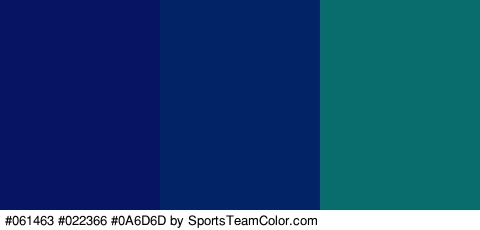 #061463 #022366 #0A6D6D Colors