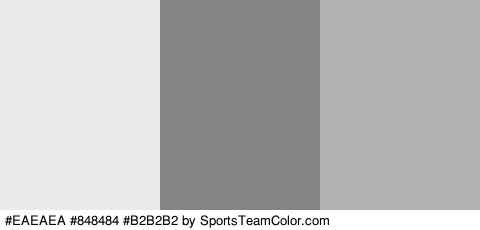 #EAEAEA #848484 #B2B2B2 Colors