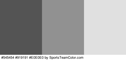 #545454 #919191 #E0E0E0 Colors