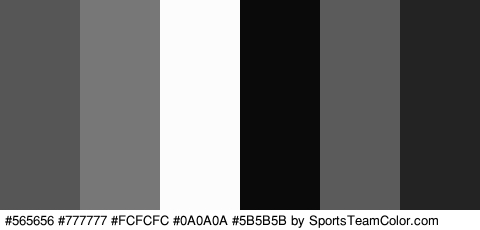 #565656 #777777 #FCFCFC #0A0A0A #5B5B5B #232323 Colors