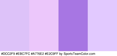 #DCC2F9 #EBC7FC #A776E2 #E2C9FF Colors