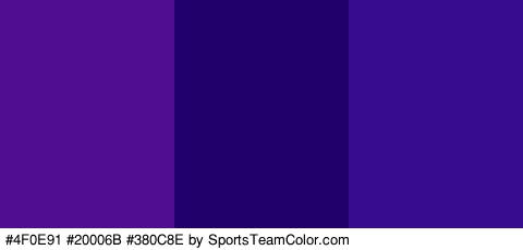 #4F0E91 #20006B #380C8E Colors