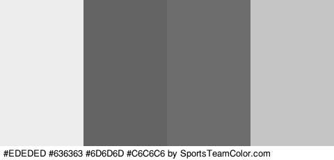 #EDEDED #636363 #6D6D6D #C6C6C6 Colors