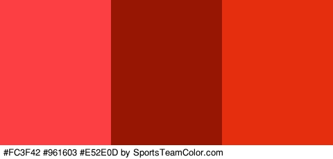 #FC3F42 #961603 #E52E0D Colors