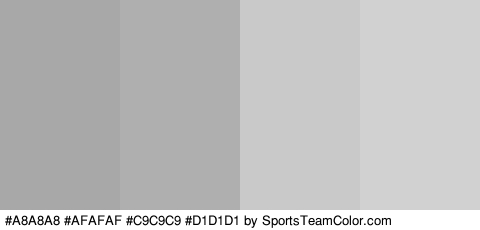 #A8A8A8 #AFAFAF #C9C9C9 #D1D1D1 Colors