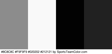 #8C8C8C #F9F9F9 #020202 #212121 Colors