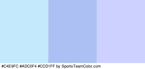 #C4E9FC #ADC0F4 #CCD1FF Colors