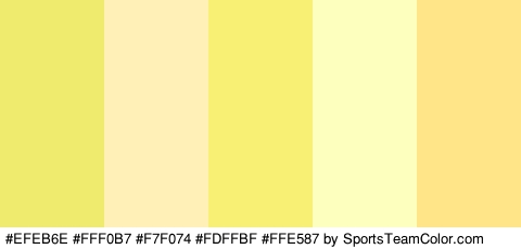 #EFEB6E #FFF0B7 #F7F074 #FDFFBF #FFE587 Colors