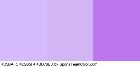 #D5BAFC #D2B5F4 #BD76ED Colors