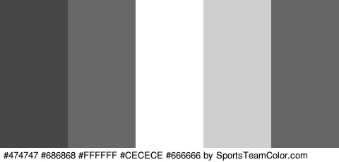 #474747 #686868 #FFFFFF #CECECE #666666 Colors