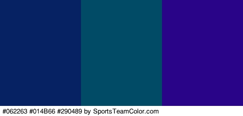 #062263 #014B66 #290489 Colors