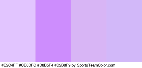 #E2C4FF #CE8DFC #D8B5F4 #D2B8F9 Colors