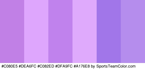 #C080E5 #DEA6FC #C082ED #DFA9FC #A176E8 #B58EED Colors