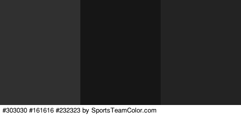 #303030 #161616 #232323 Colors