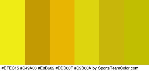 #EFEC15 #C49A03 #E8B602 #DDD60F #C9B60A #C1BE01 Colors