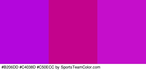 #B206DD #C4038D #C50ECC Colors