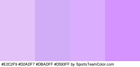 #E2C2F9 #D2ADF7 #DBADFF #D593FF Colors