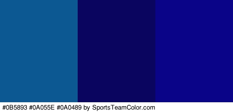 #0B5893 #0A055E #0A0489 Colors