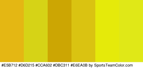 #E5B712 #D6D215 #CCA602 #DBC311 #E6EA0B #E1E817 Colors