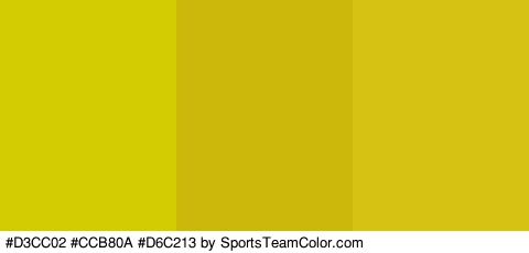 #D3CC02 #CCB80A #D6C213 Colors