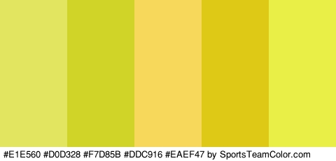 #E1E560 #D0D328 #F7D85B #DDC916 #EAEF47 Colors