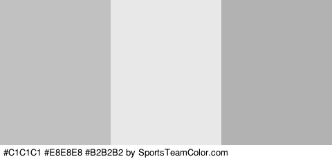 #C1C1C1 #E8E8E8 #B2B2B2 Colors