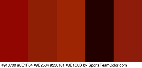 #910700 #8E1F04 #9E2504 #230101 #8E1C0B Colors