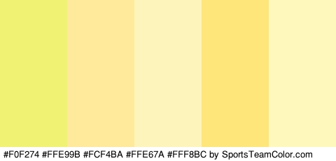 #F0F274 #FFE99B #FCF4BA #FFE67A #FFF8BC Colors