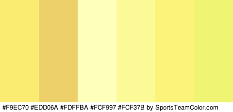 #F9EC70 #EDD06A #FDFFBA #FCF997 #FCF37B #F0F473 Colors