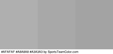 #AFAFAF #A8A8A8 #A3A3A3 Colors