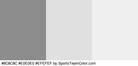 #8C8C8C #E0E0E0 #EFEFEF Colors