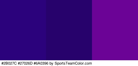 #2B027C #27026D #6A0396 Colors