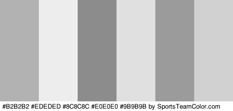 #B2B2B2 #EDEDED #8C8C8C #E0E0E0 #9B9B9B #D1D1D1 Colors