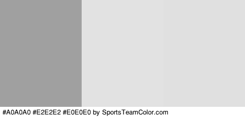 #A0A0A0 #E2E2E2 #E0E0E0 Colors