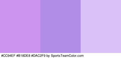 #CC94EF #B18DE8 #DAC2F9 Colors